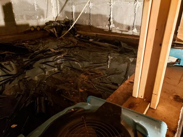Crawlspace Water Cleanup in Aurora